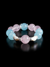 【Aquamarine&Pink crystal】Macarons