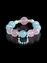 【Aquamarine&Pink crystal】Macarons