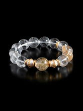 【Rutilated gold crystal】Golden hour