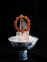 【Fire quartz crystal】Flaming heart